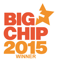 Big Chip Award Logo Best Use Of Mobile